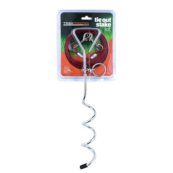 Taskmaster 4mm x 4m Tie Out Stake Kit