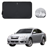 Front Windscreen Sun Shade for Subaru Liberty 2009 - 2014 5GEN - Standard 150 x 85 cm - Black