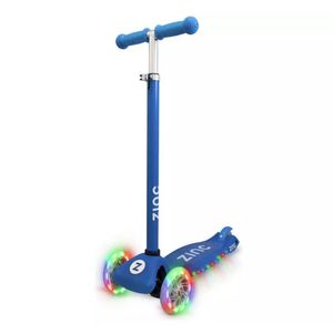 Zinc Non Folding T-Motion Strobe Junior Tri Scooter Blue