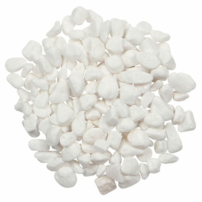 Tuscan Path 20-25mm 10kg Snow White Quartz Pebbles