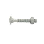 Zenith M6 x 40mm Hot Dipped Galvanised Cup Head Bolt And Nut
