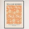Galrie William Morris Wild Tulip Print from The Art Institute of Chicago (1884)-Wall Art, Black Frame, A1 60x 84cm (23 x 33inch)