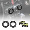 AC Climate Control Knob Cover for Suzuki Jimny 2018-Onwards Heater Dial Ring Trim Decoration