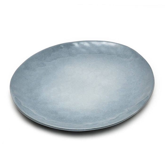 St. Claire Round Plate Soup/Rice Food Serving 35x30cm Reactive Blue