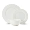 12pc Mikasa Egret Kitchen China Dinner Plates Bowls Set - White