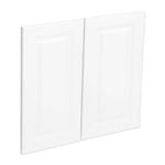 Kaboodle 600mm Vanilla Essence Heritage Medium Rangehood Doors - 2 Pack
