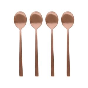 Argon Tableware Stainless Steel Teaspoons - 14.5cm - Pack of 4