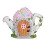 Northcote Pottery Tea Pot Fairy House Statue