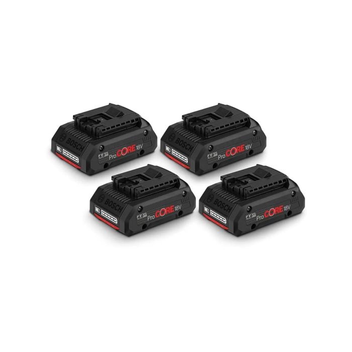 Bosch Procore 18V 4 X 4.0Ah Lithion-Ion Battery Kit