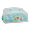 Lemon & Lime 37.5cm Rectangle Cake Tray/ Food Container w/ Lid Asst