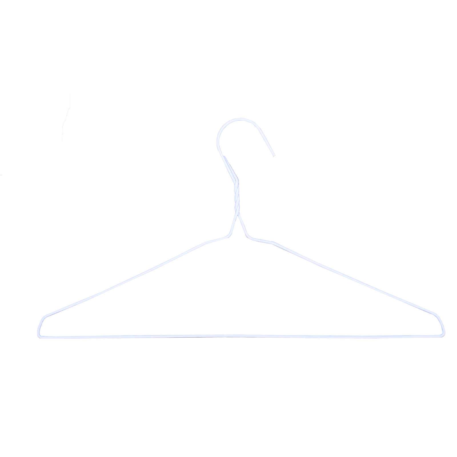 Sunfresh 10PK Wire Clothes Hanger White