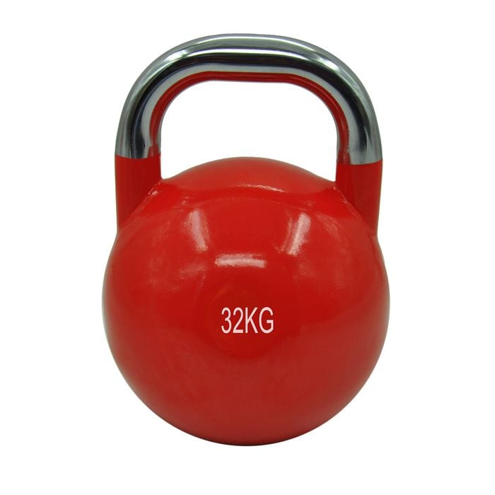 32kg Steel Pro Grade Competition Kettlebell Weight - Home Gym Strenth Training