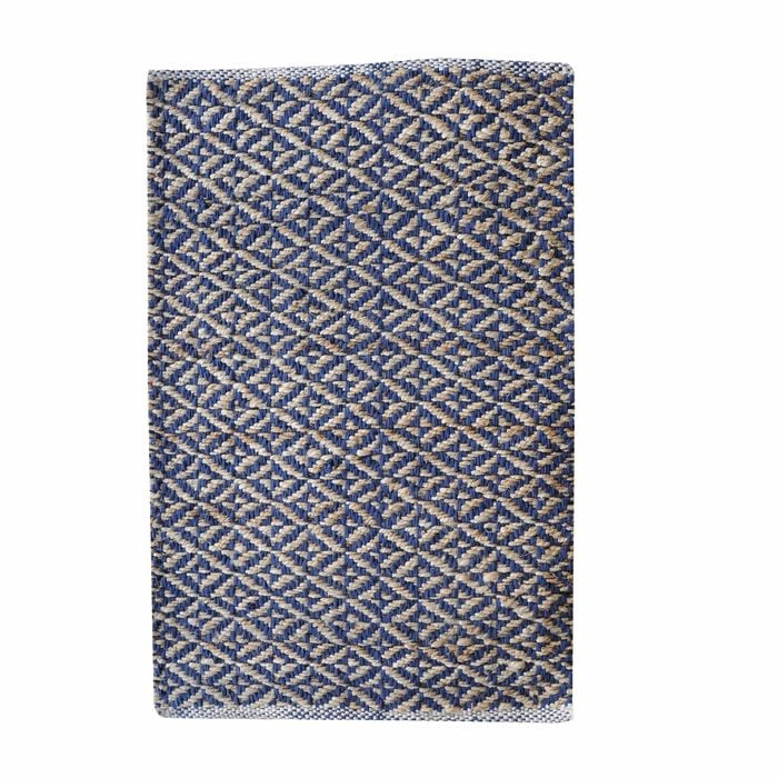 Rug Republic 160 x 230cm Estral Blue Hemp/Cotton Rug
