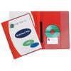 Marbig Premier Flat File with Insert Cover (A4) (Red)