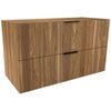Lugna 512 x 900 x 380mm Cove 2 Drawer Storage Cabinet