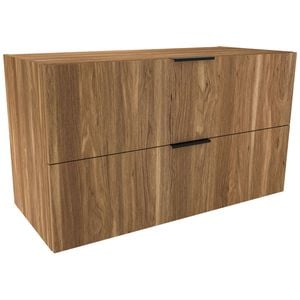 Lugna 512 x 900 x 380mm Cove 2 Drawer Storage Cabinet