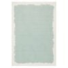 Loopsie-370cm X 270cm-foggia Blue Printed Washable Rug