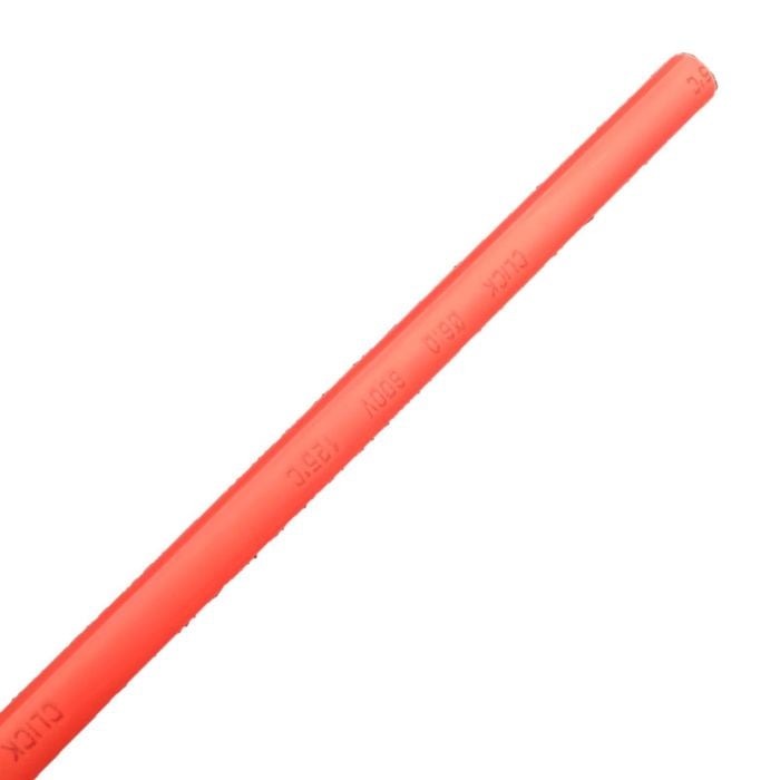 Click 6mm x 1.2m Red Heat Shrink Thin Wall Tubing - 6mm