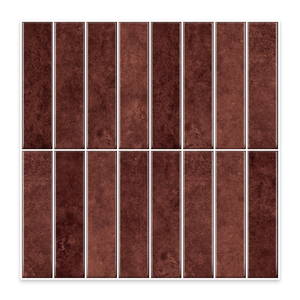 HanWood 300 x 300mm 0.45m² Jasper Brick Peel & Stick Adhesive Tiles
