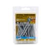 Zenith 10 - 8 x 100mm Galvanised Countersunk Rib Head Timber Screws - 50 Pack
