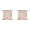 2PK Linen House Tourelles Paprika European Pillowcase 65x65cm - Natural