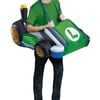 Super Mario Inflatable Luigi Kart Adults Costume - One Size