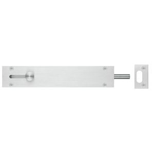 Delf Trade 150mm Satin Chrome Door Drop Bolt