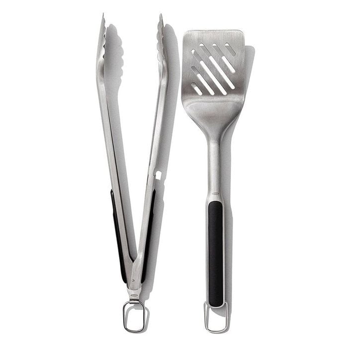 Good Grips Grilling Tongs & Turner Set 4x18x47cm Oxo