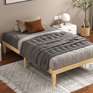 Alfordson Bed Frame Wooden Base King Single