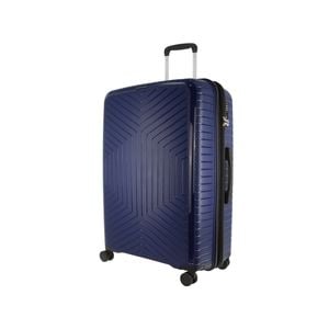 Pierre Cardin 65cm Medium Hard-Shell Travel Suitcase Navy 89L