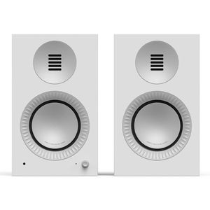 Kanto TUK 2nd Gen Passive Speakers - Matte White/Aluminium