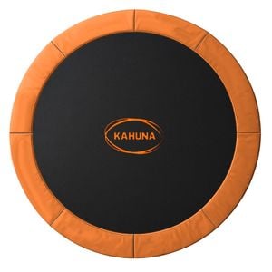 Kahuna 14ft Replacement Trampoline Safety Pad Cover and Jumping Spring Mat - Orange
