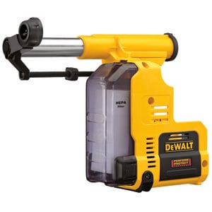 DeWALT 18V XR Cordless Rotary Hammer Dust Extraction System