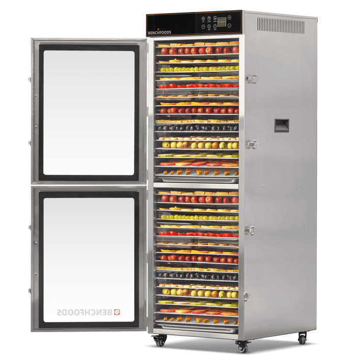 Benchfoods 32 Tray Vertical Commercial Dehydrator - 99 hrs | Stainless Steel | 575 mm