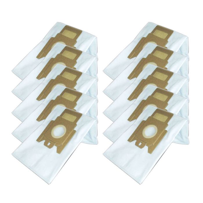 2x 5pc Starbag Universal Synthetic Fabric Vacuum Cleaner Bags for Miele White