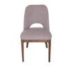 Sk Designer Living | Maribel Boucle Dining Chair | Walnut Legs - Grey Bouclé