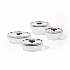Anyday The Everyday Set | Black Sesame | Glass Microwave Steamer