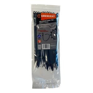 Crescent 50Pc 220mm x 4.2mm Mounting Cable Ties