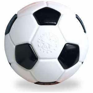 Planet Dog Durable Treat Dispensing & Fetch Throwing Toy 12cm Soccer Ball
