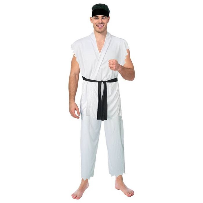 s Ryu Costume Adult Street Fighter Bruce Lee Ken Party Costume