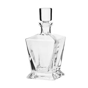 Krosno Caro 750ml Glass Whisky Decanter/Carafe - Clear