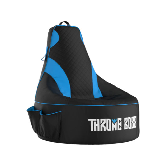 Throne Boss Child Blue Gaming Bean Bag Chair
