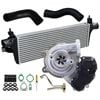 Upgrade Billet Turbo Charger With 50mm Intercooler & Hoses And Genuine Oil Feed Pipe For Toyota Fortuner 1gd-ftv 2.8l 2015-2020