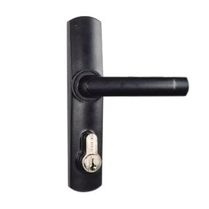 Yale Black Double Cylinder Screen Door Lock
