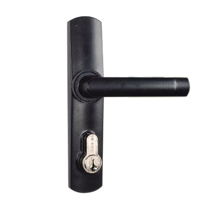 Yale Black Double Cylinder Screen Door Lock