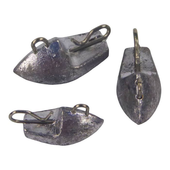 Swimerz 14gm Arrowhead Jig Head, 1/2oz, Lead, Qty 9