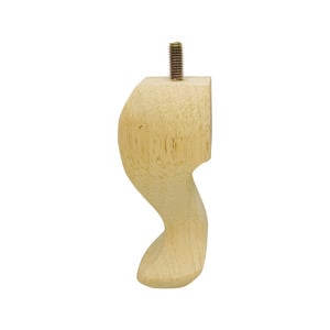 Adoored 150mm Raw Cabriole Furniture Leg