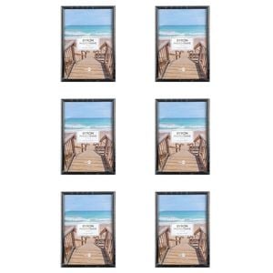 6PK Unigift Byron Home Photo/Picture Frame 13x18cm Assorted