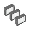 Hygieia 3 X HEPA filters for iRobot Roomba I, E and J series robots