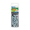 Zenith M5 x 20mm Zinc Plated Round Head Bolt And Nut - 14 Pack